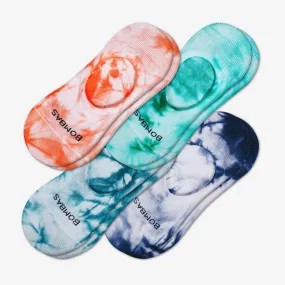 Men's Lightweight Tie Dye No Shows Sock 4-Pack