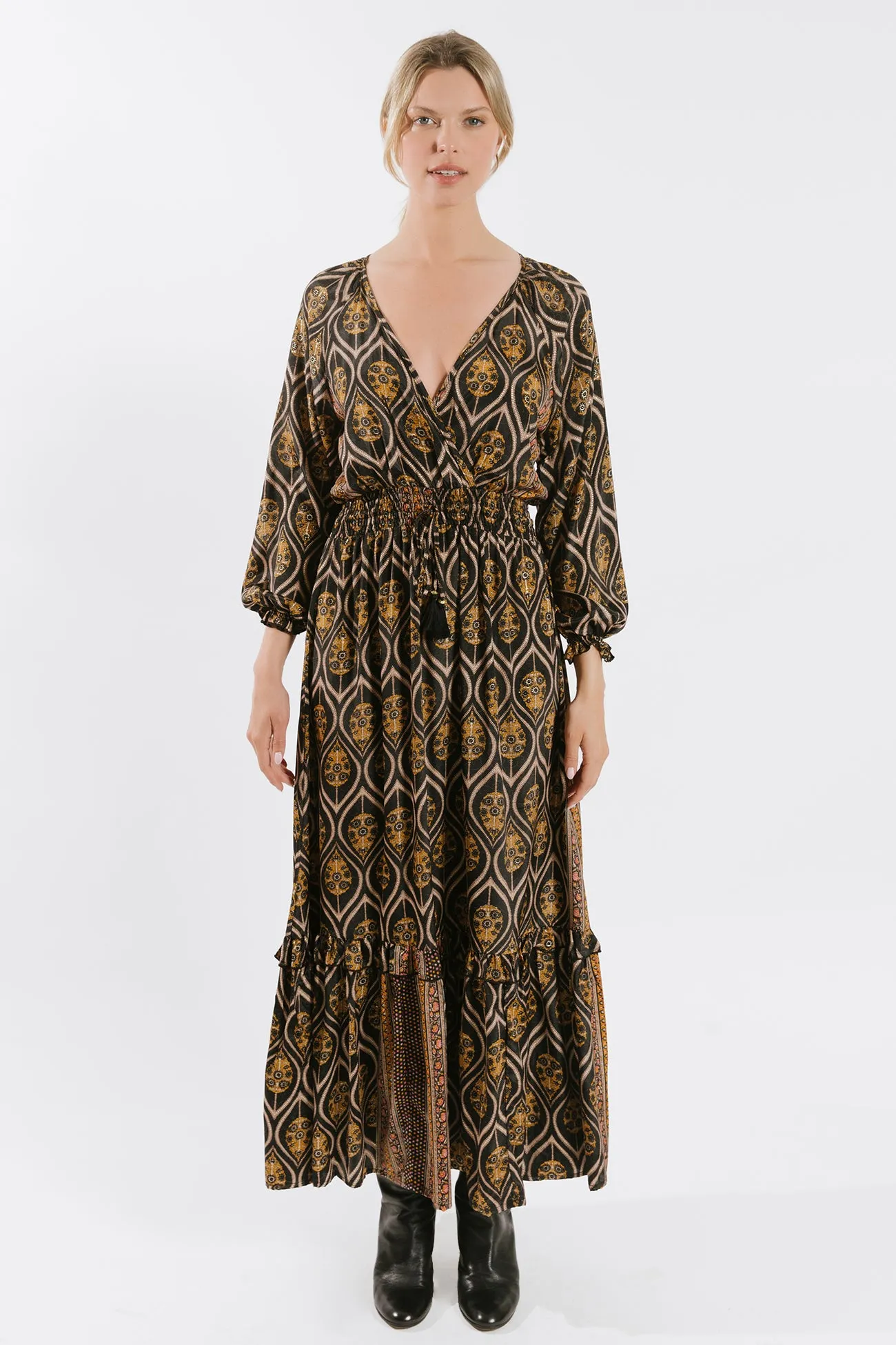 Asmee L/S Maxi Dress