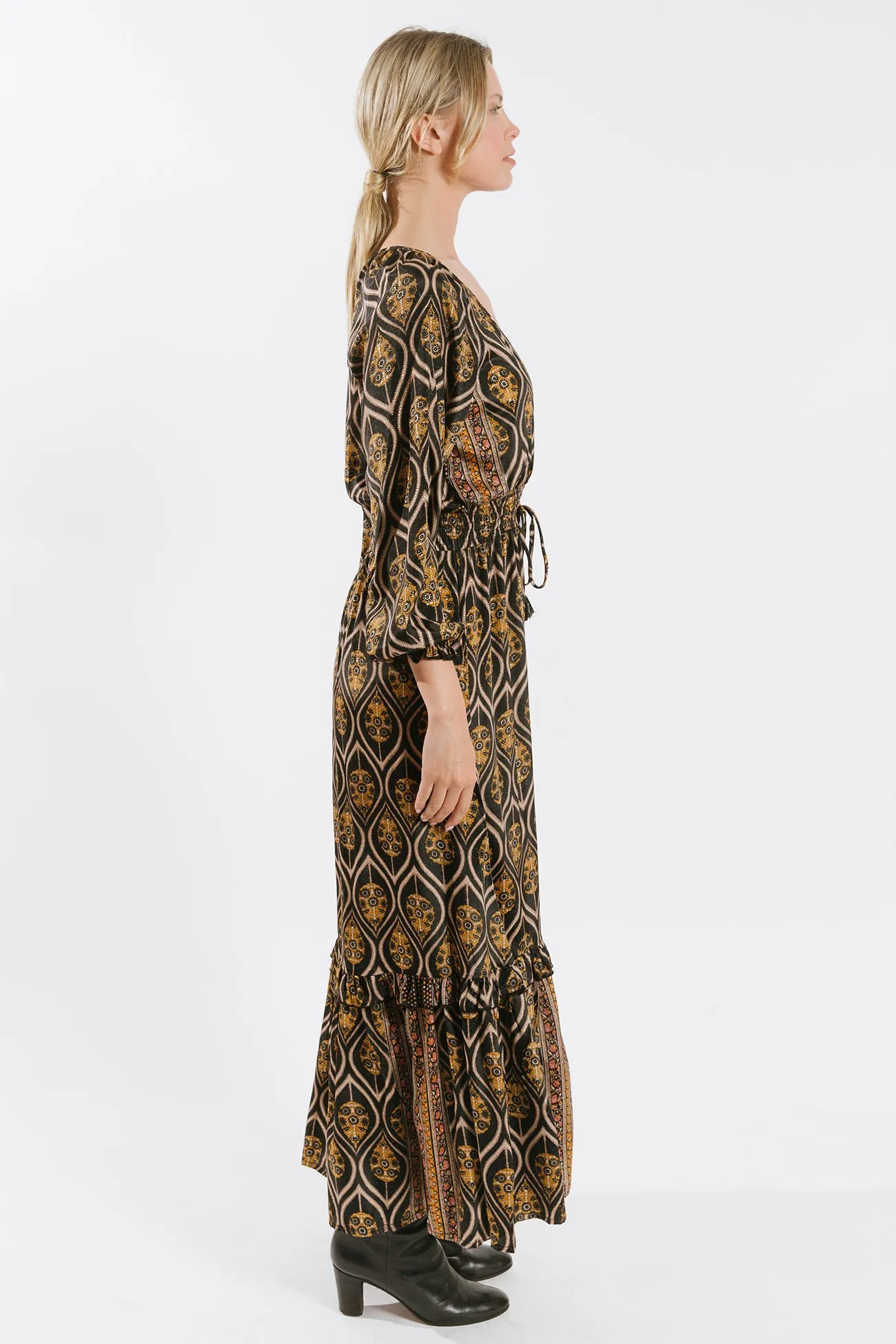 Asmee L/S Maxi Dress