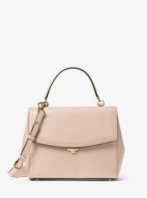 Ava Medium Leather Satchel