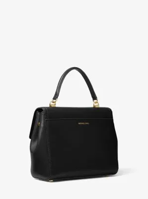 Ava Medium Leather Satchel