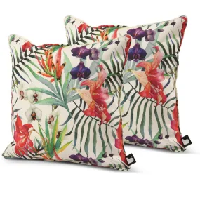 B Outdoor Cushion Twin Pack - Poppy