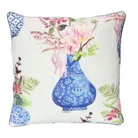 Blue Vase Cushion