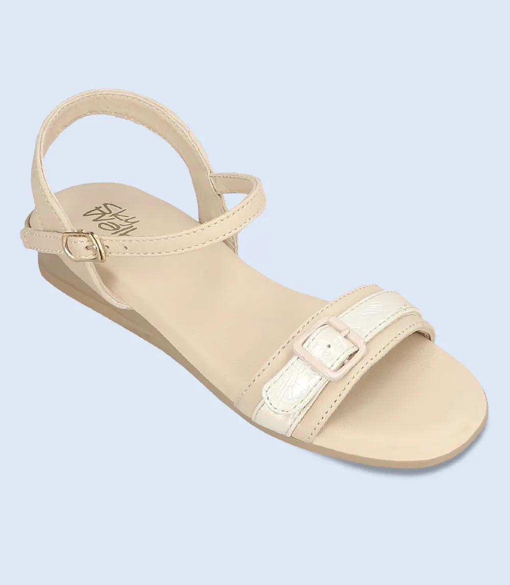 BW6314-BEIGE-Women Sandal