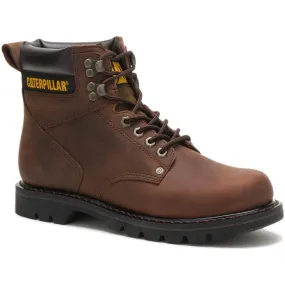 CAT Men's Second Shift 6" Work Boot - Dark Brown - P72593