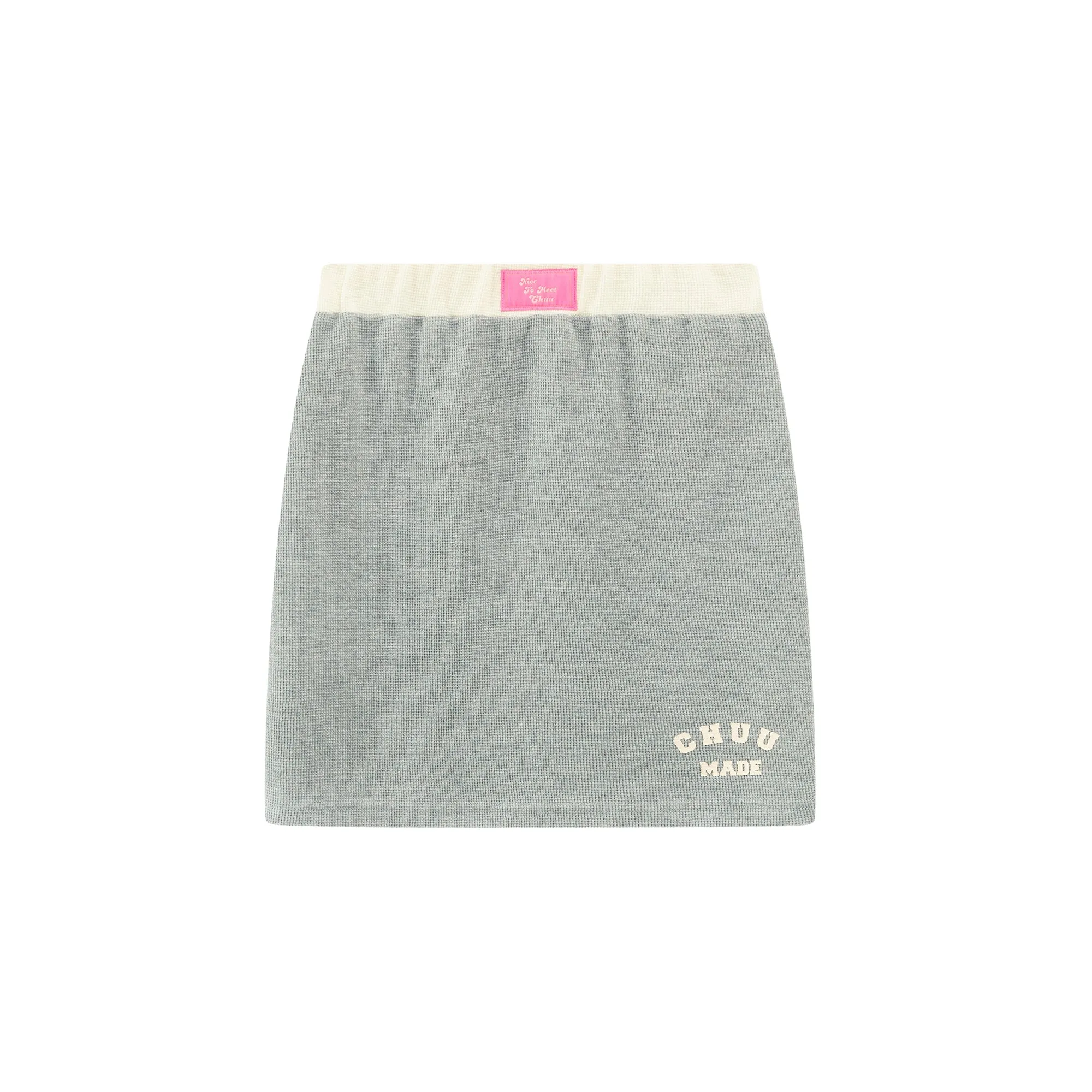 Chuu Made Waistband Mini Skirt