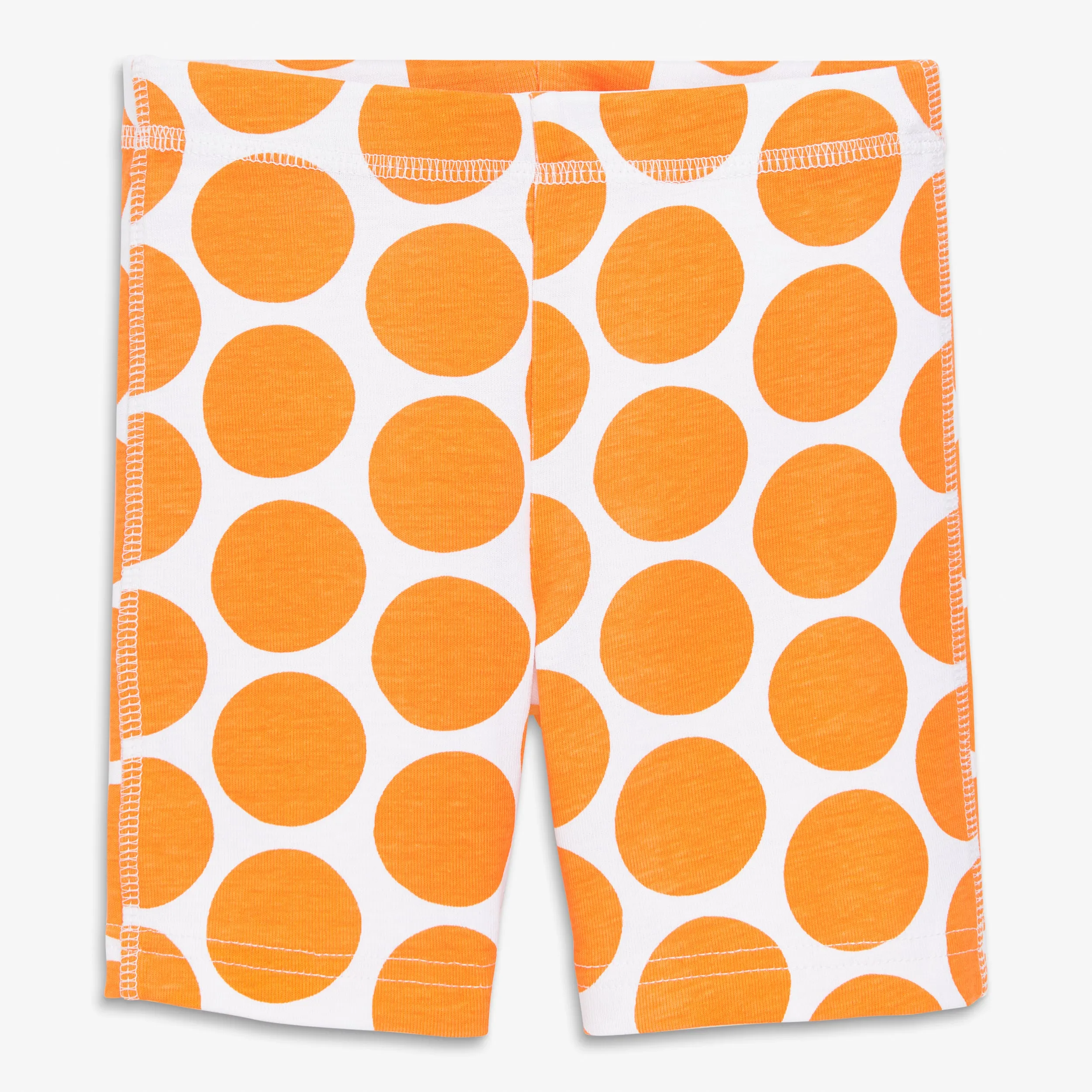 Clearance kids organic pj short in cutout dot