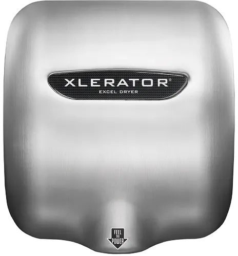 Excel Dryer XLERATOR® XL-SB Hand Dryer - Brushed Stainless Steel High Speed Automatic Surface-Mounted