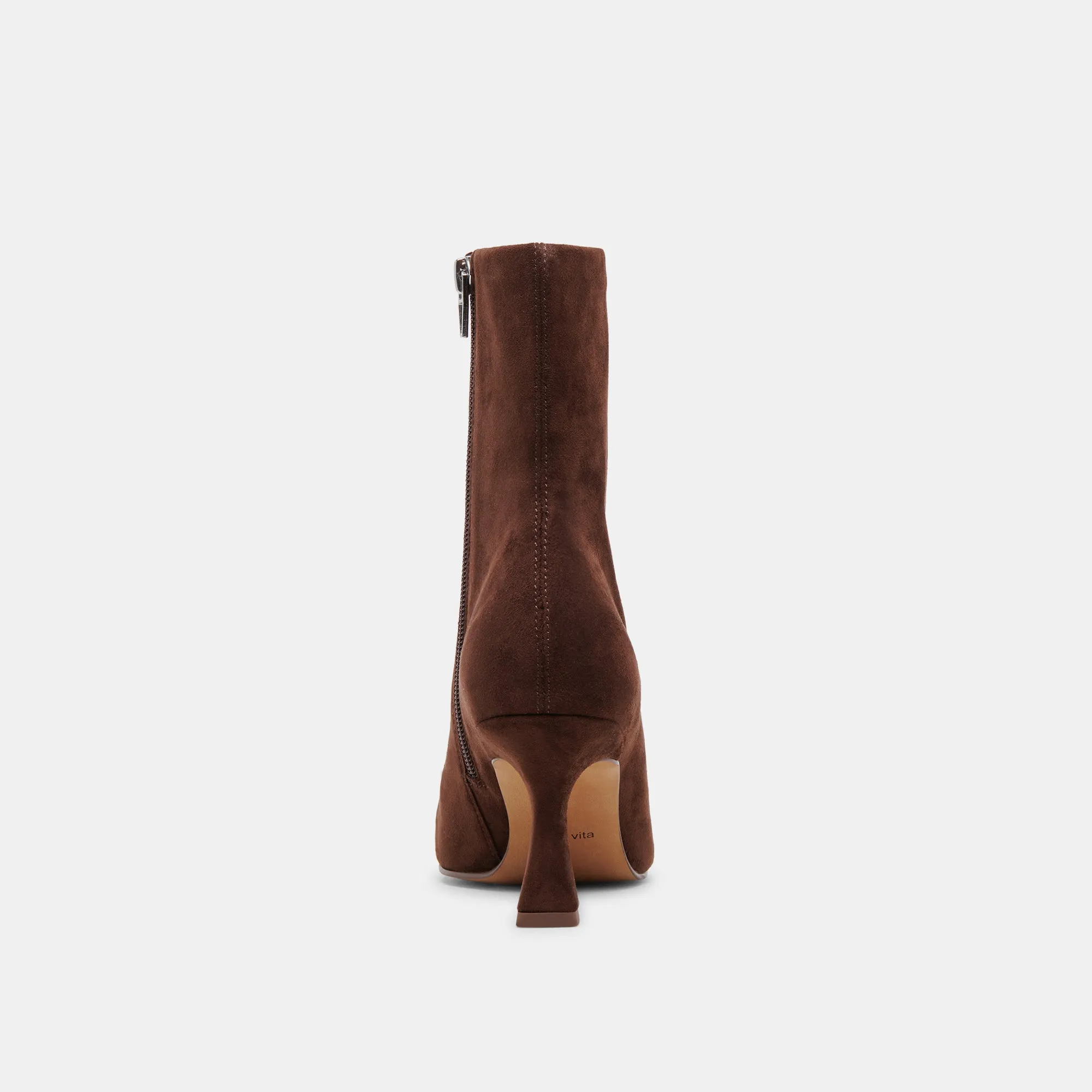 GLAMOR BOOTS DK BROWN STELLA SUEDE