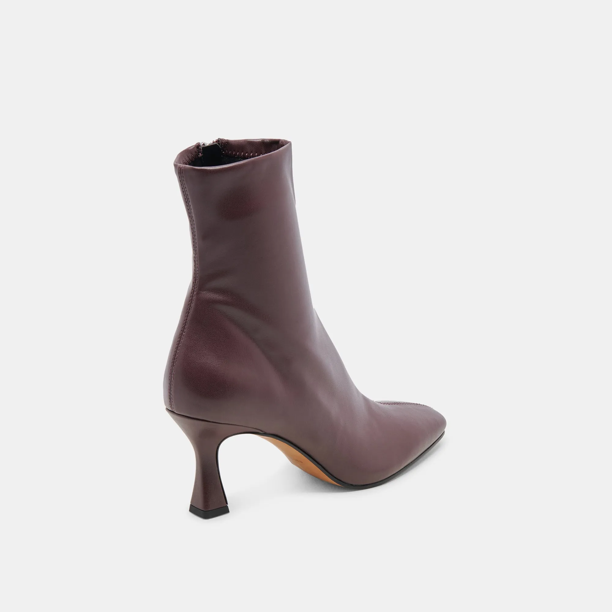 GLAMOR WIDE CALF BOOTS WINE STELLA