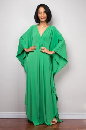 Green kaftan