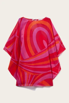 Iride-Print Cotton Kaftan