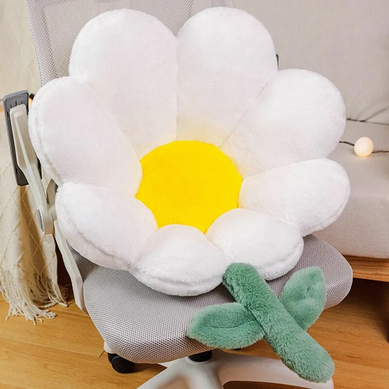 Kawaii Soft Flower Seat Cushion