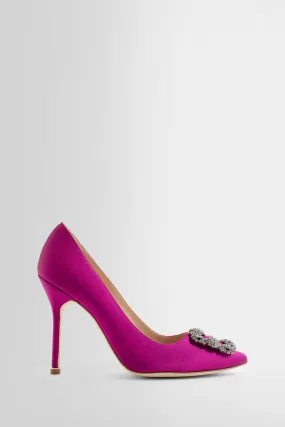 MANOLO BLAHNIK WOMAN PINK PUMPS