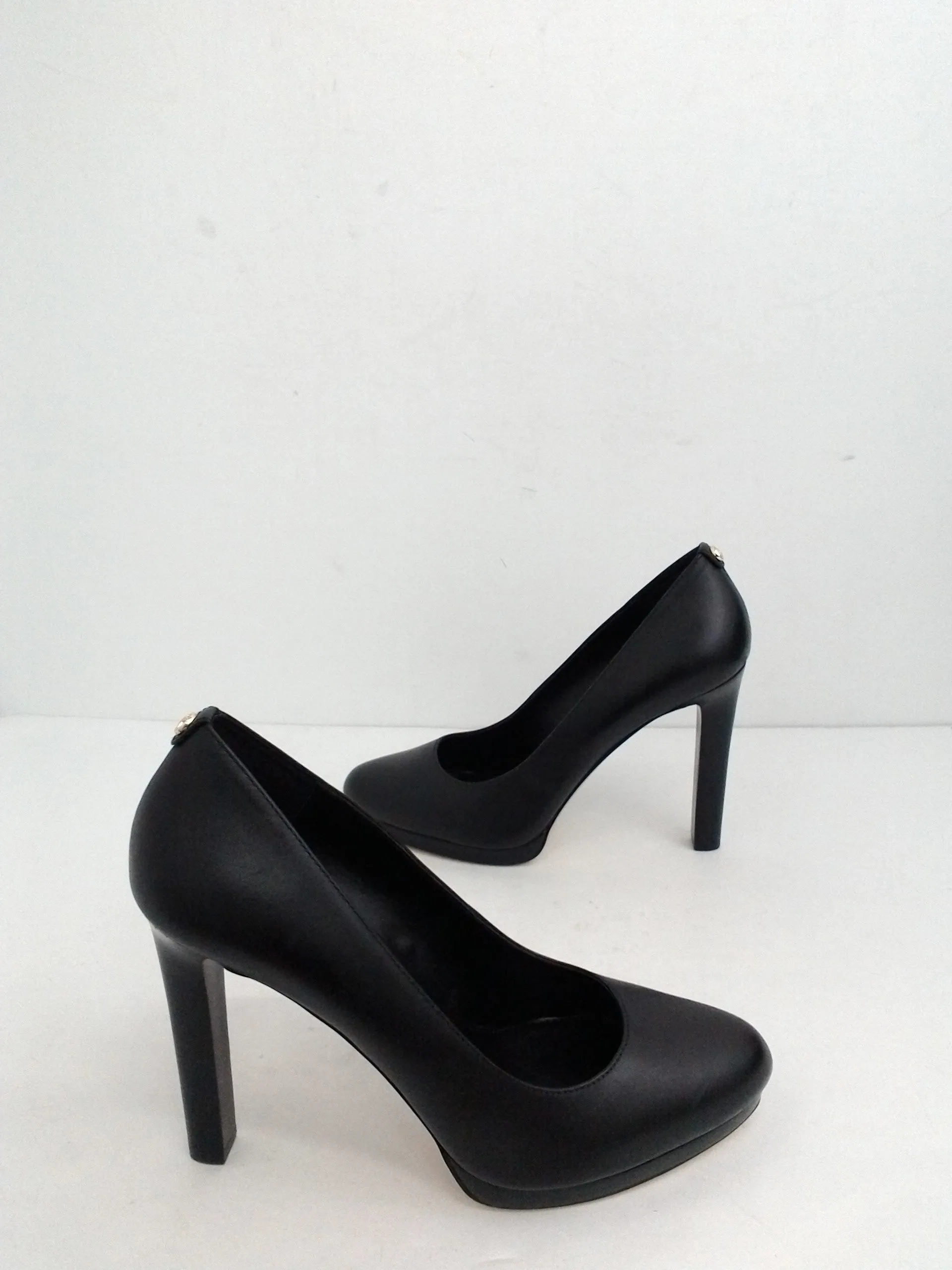 Michael Kors Women's Black Leather Heels Size 8.5 M