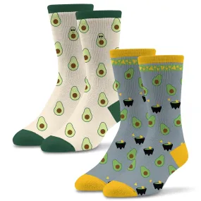 Socktastic 2PK Avocado Socks