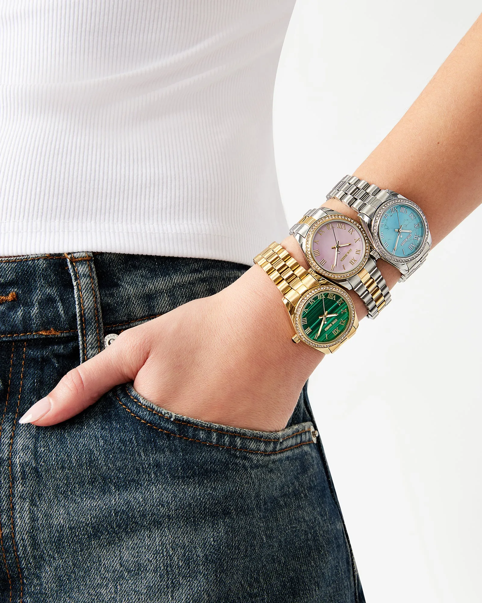 STATEMENT WATCH EMERALD