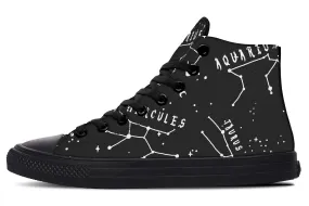 Stellar High Tops - Classic Premium Canvas Shoes with Comfortable and Durable Soles