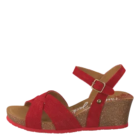 Vika Menorca Velour Rojo/red