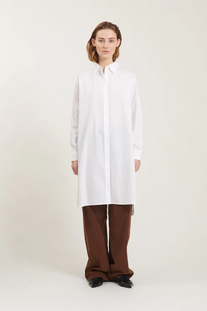 Vilde Oversized Dress GOTS - Bright White