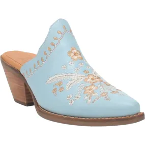 WILDFLOWER LEATHER MULE